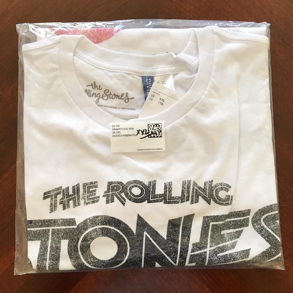 Two-Sided Rolling Stones US Tour ‘78 Licensed NWT - Picture 8 of 10